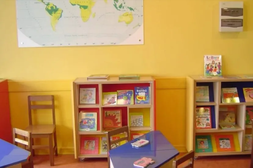 schoolklas publiek domein