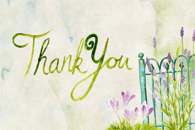 thank you artsybee pixabay