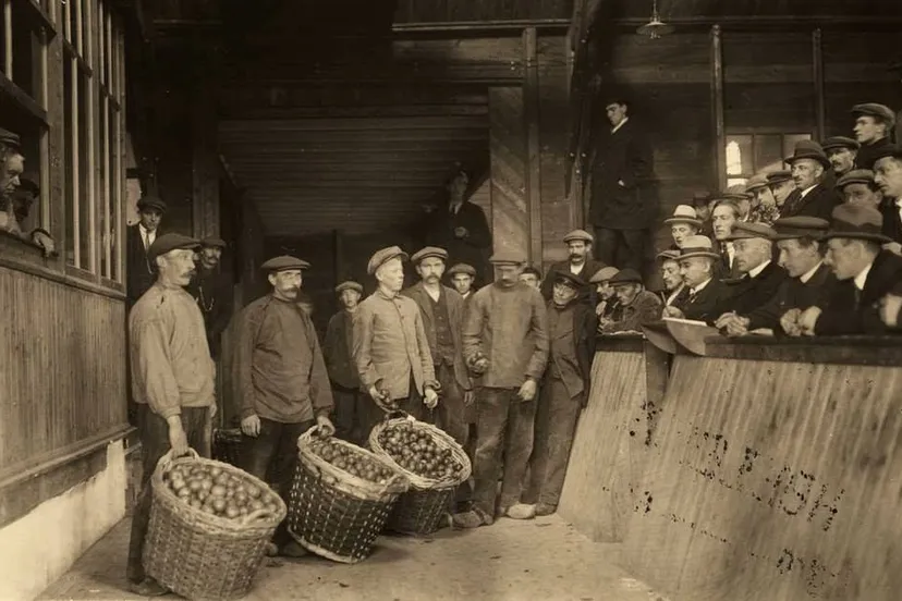 veiling in de loods achter hotel vvob