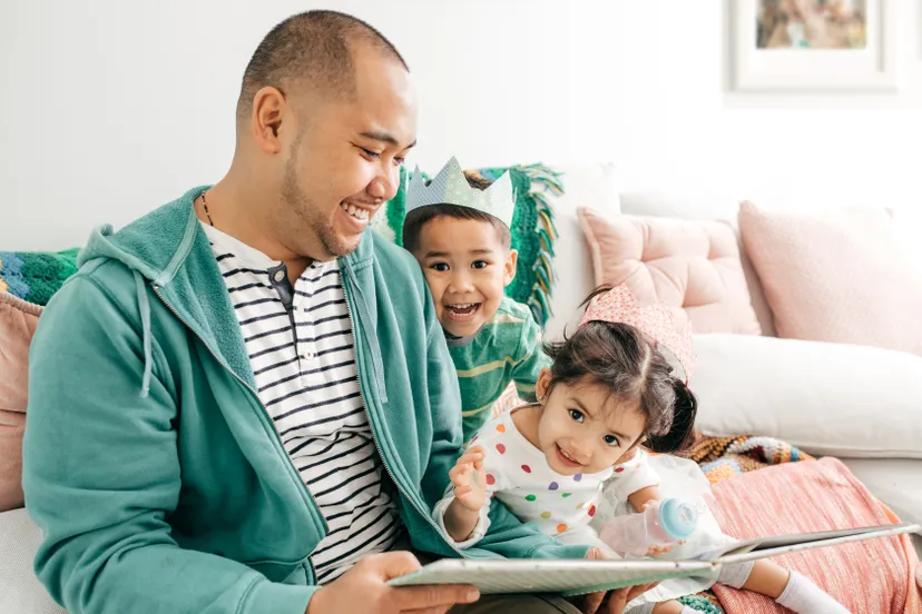 voorlezen is een fijn relaxmomentje