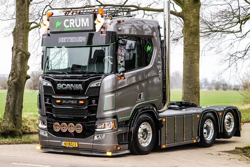 Cat. 8 Crum Sierbestrating - Thyme Crum (rechts).