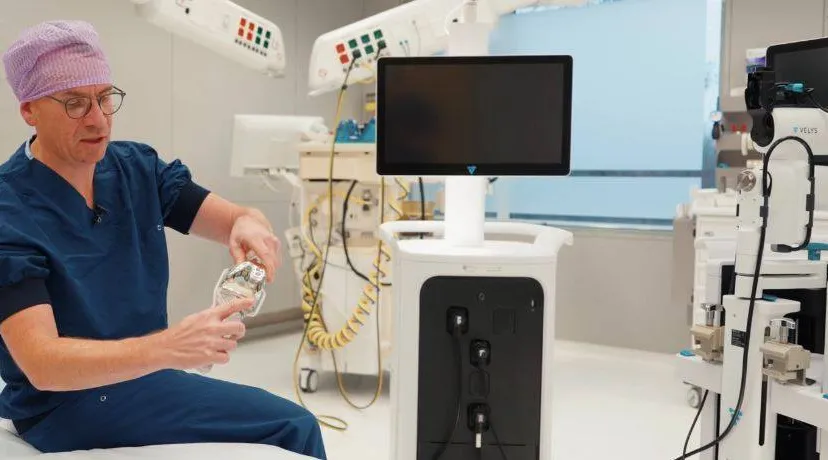 20260121 Robot helpt bij knievervanging in Ziekenhuis Gelderse Vallei