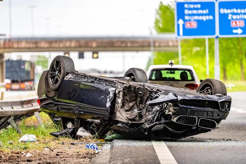 12-05 van de A50 op de A15