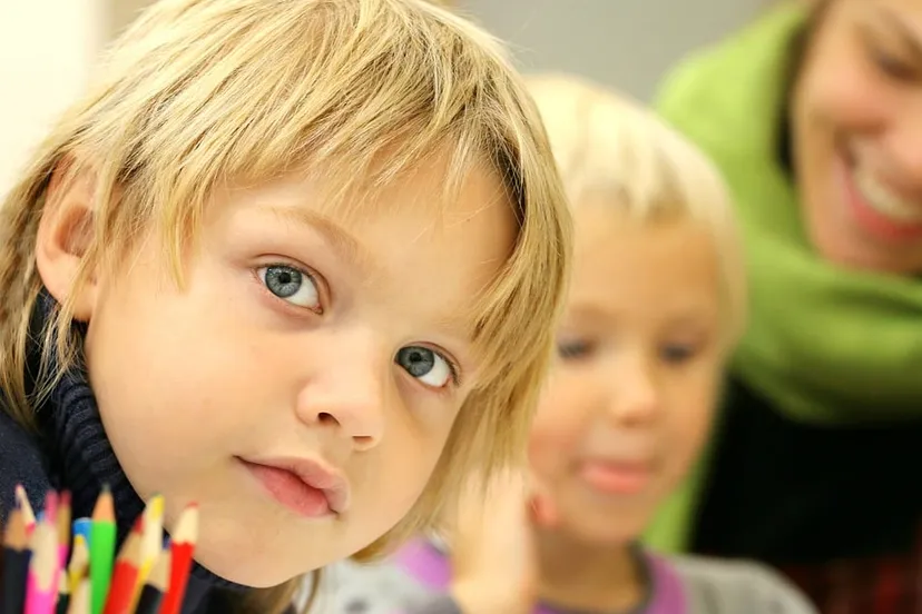 kinderen school