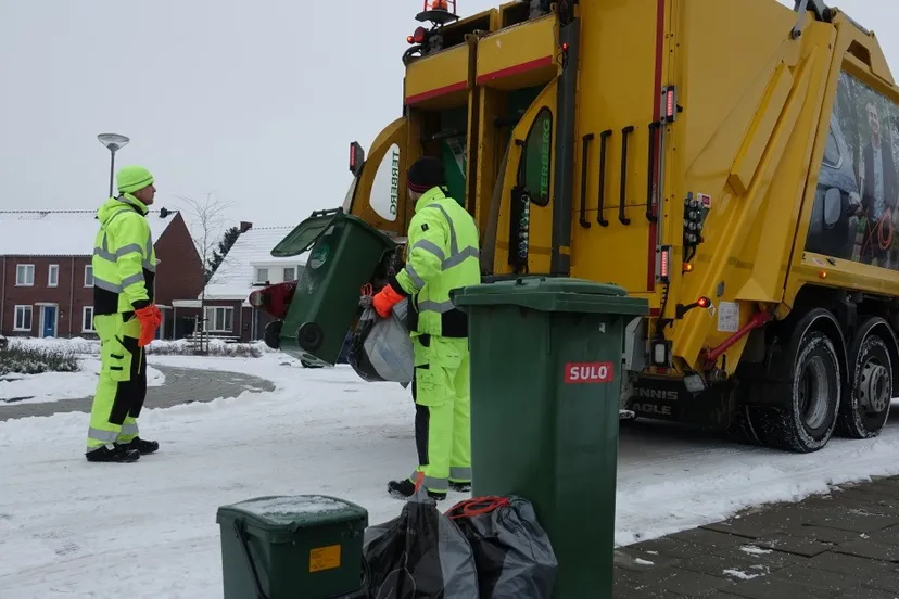 peel en maas afval
