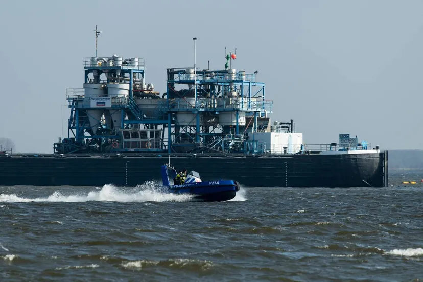 officers of the dutch water police practice in fast intervention boats on lake veluwe between flevoland and gelderland near harderwijk 2071298952 1259x837
