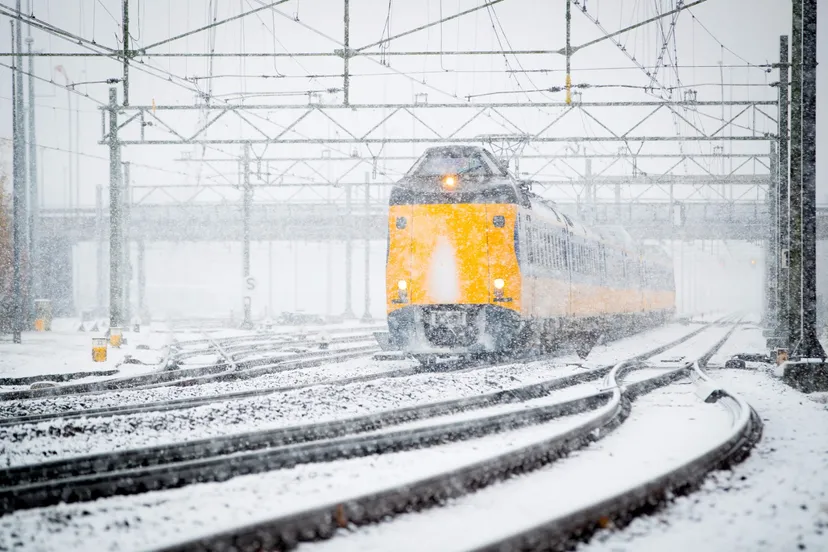 winterweer minder treinen 0 ns prorail