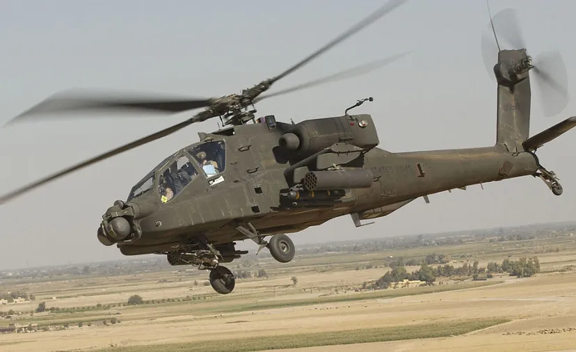 apache helikopter defensie leger hq foto publiek domein