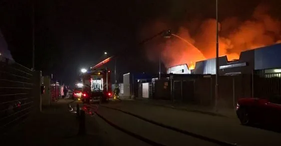 grote brand bedrijf venlo