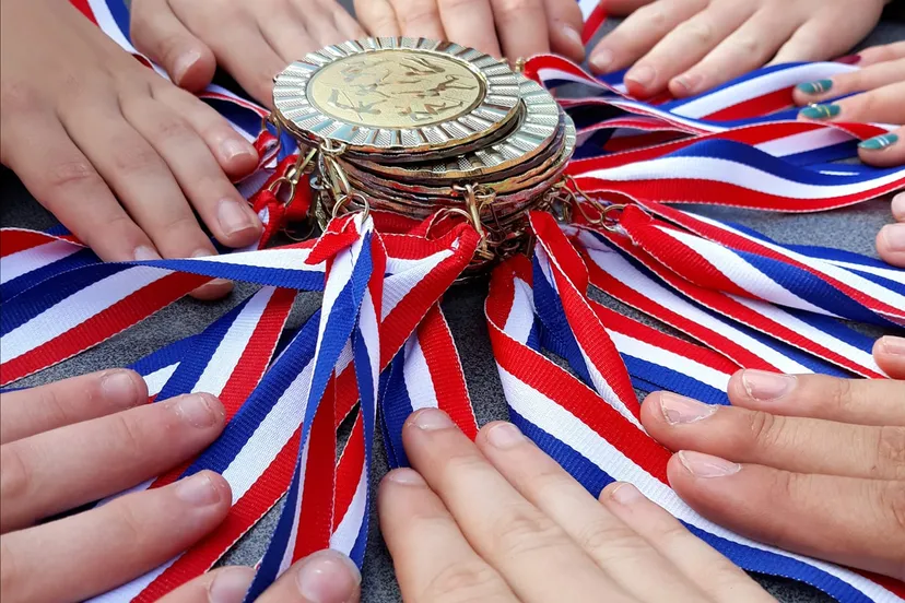 medailleregen voor scopias