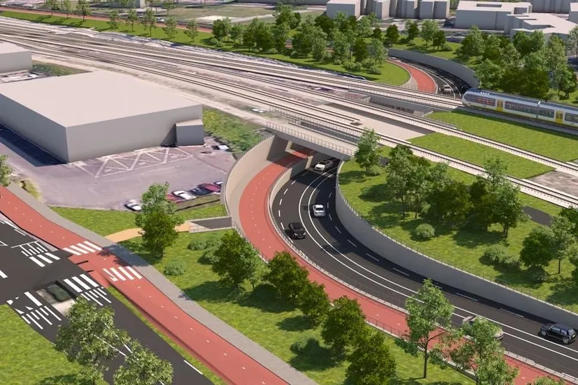 714 onderdoorgang vierpaardjes