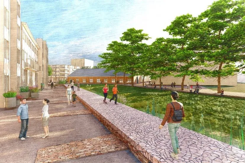 746 sfeerbeeld fortmuur vo