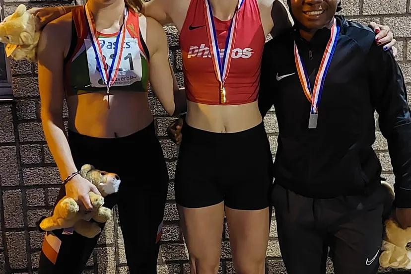 bente jacobs 3e 100 meter sprint vrouwen u18