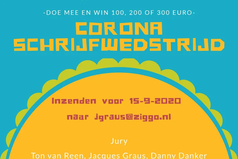 coronaschrijfwedstrijd