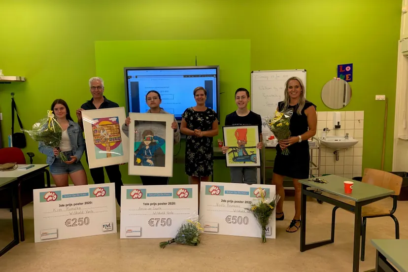 foto campagne smart op de fiets