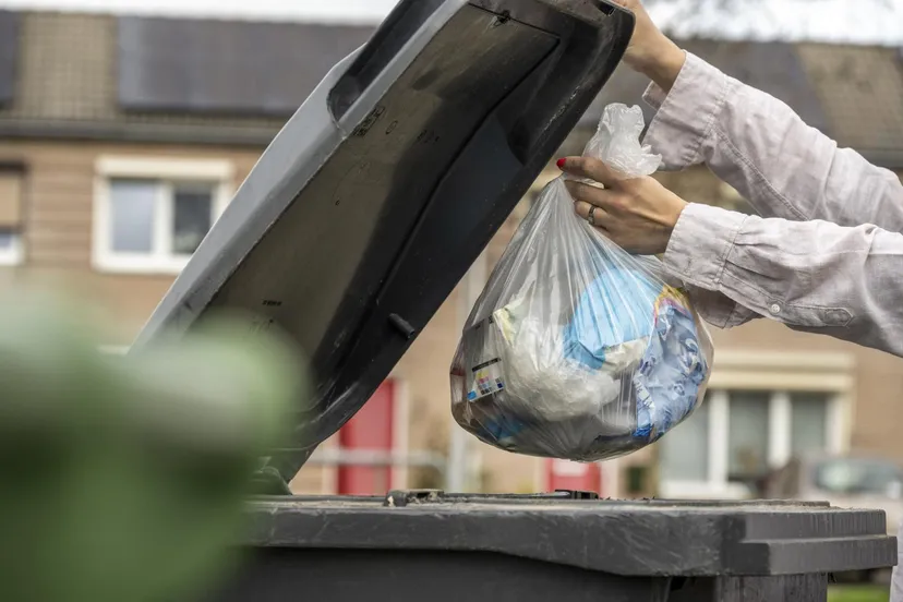 grijze container restafval