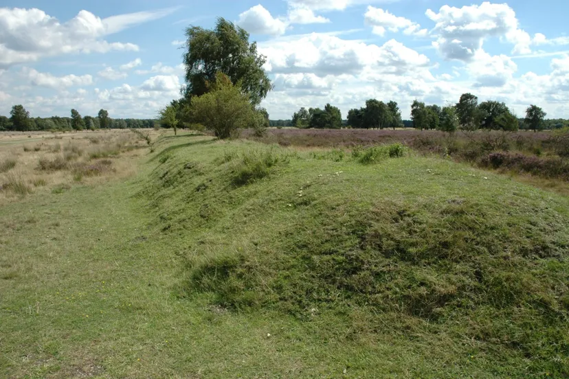 groote heide markering landingsbaan h bussink limburgs landschap