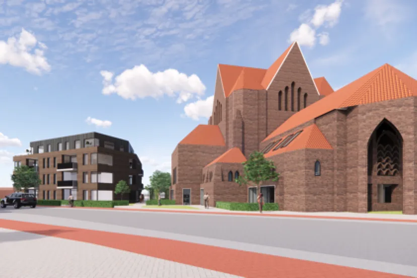 heilig hart kerk exterieur straelseweg