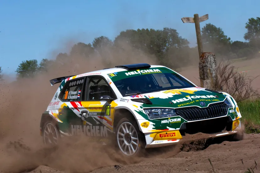 henk vosen in ele rally