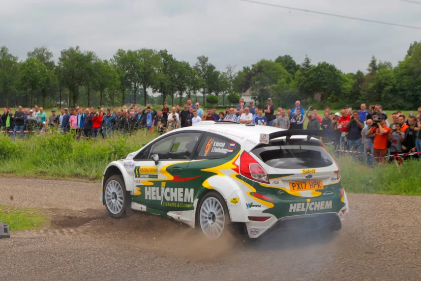 henk vossen in de ele rally