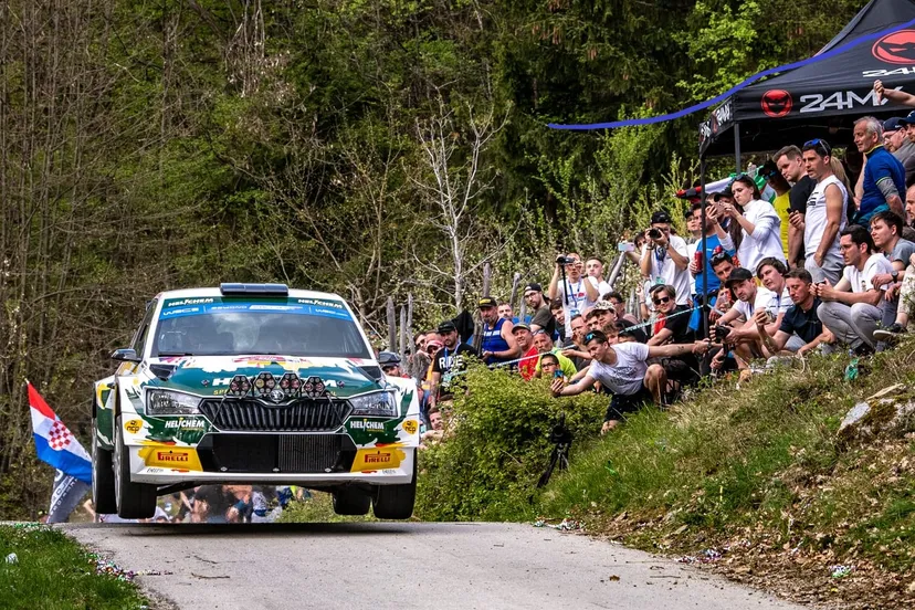 henk vossen in rally van kroatie