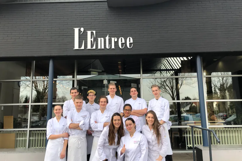 horecastudenten organiseren benefietdiner kasteeltuinen