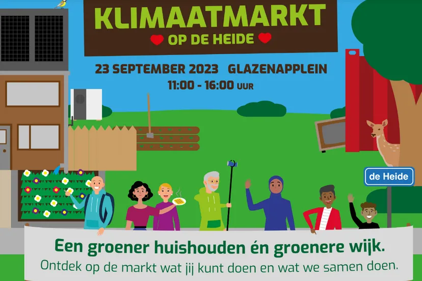 klimaatmarkt heide