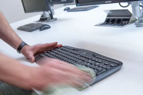 reiniging toetsenbord kl