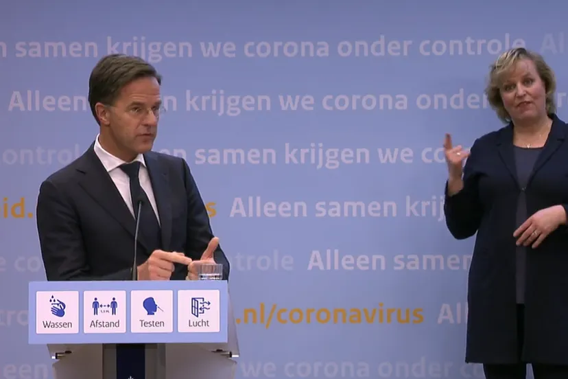 stilbeeld rutte 26 nov 2