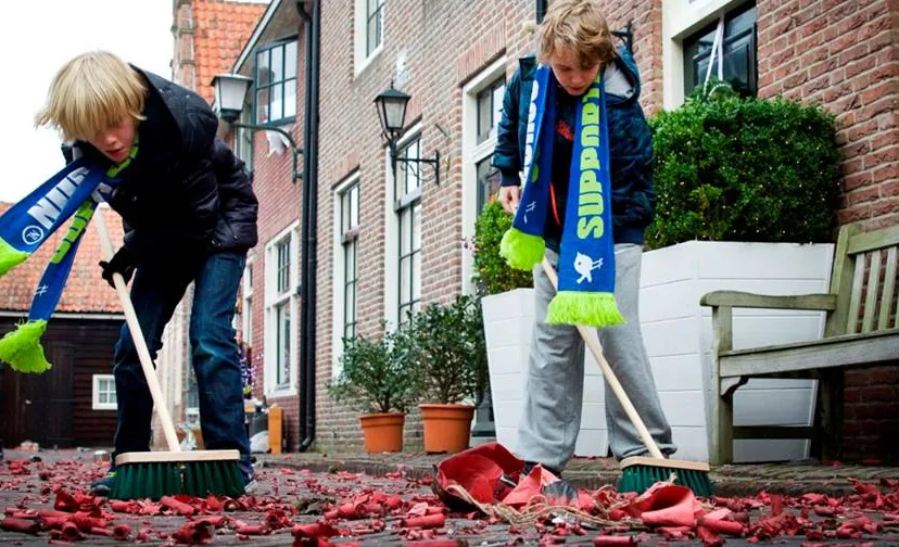 support schoon vuurwerk