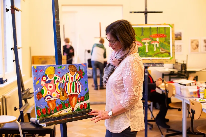 tekenen en schilderen nicky caspers