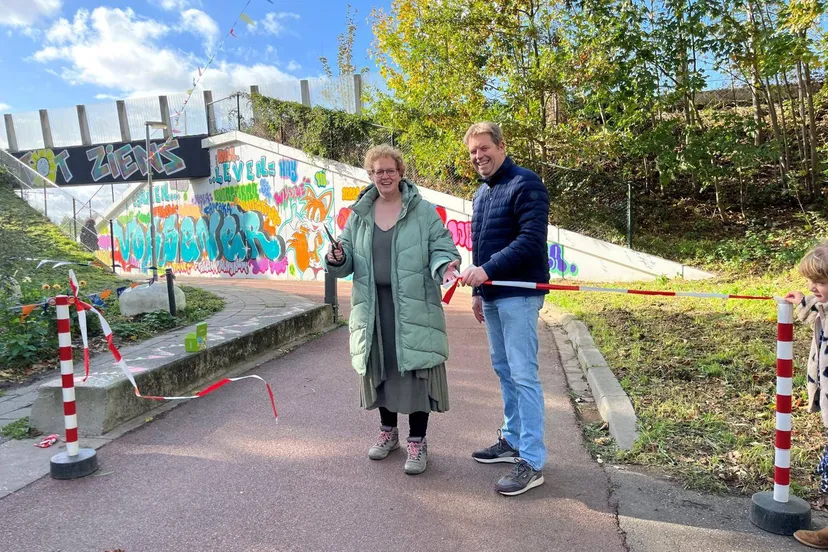 Opgeknapte tunnel Vossener