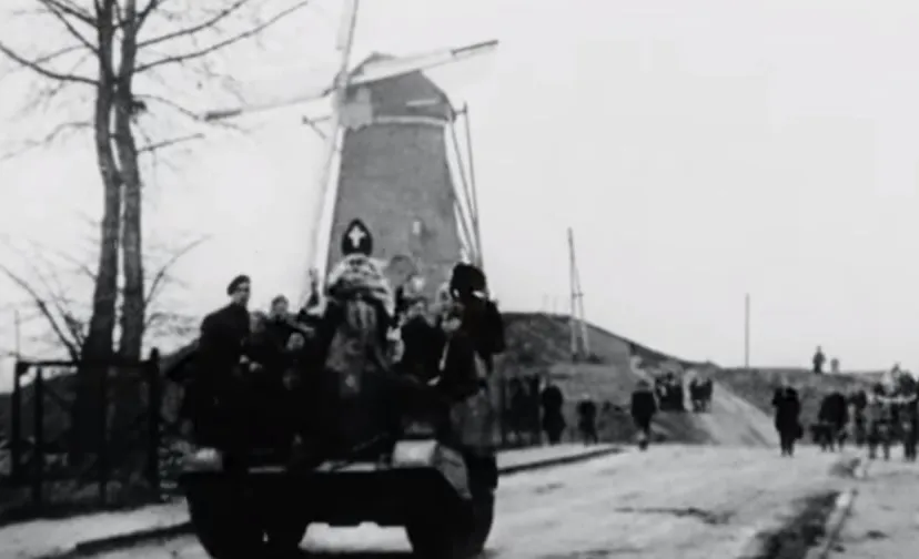 1944 sinterklaas canadese soldaten canadian army