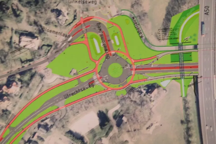 aanleg rotonde bennekomseweg 3