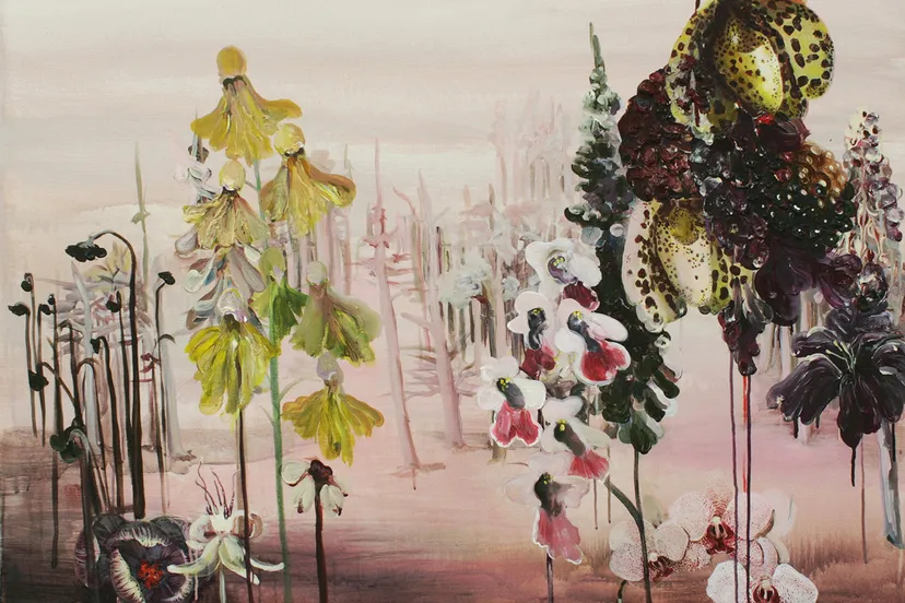 ellen grote beverborg zt 2012 acryl gel doek 100 x 110cm