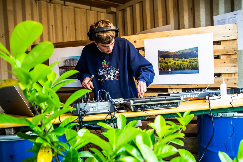 faffi op music meeting foto eric van nieuwland