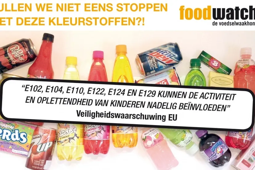 foodwatch kleurstoffen