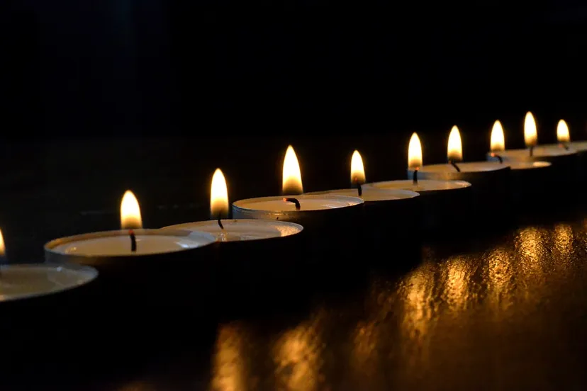 kaarslichtjes