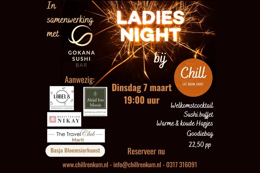 ladies night chill gokana