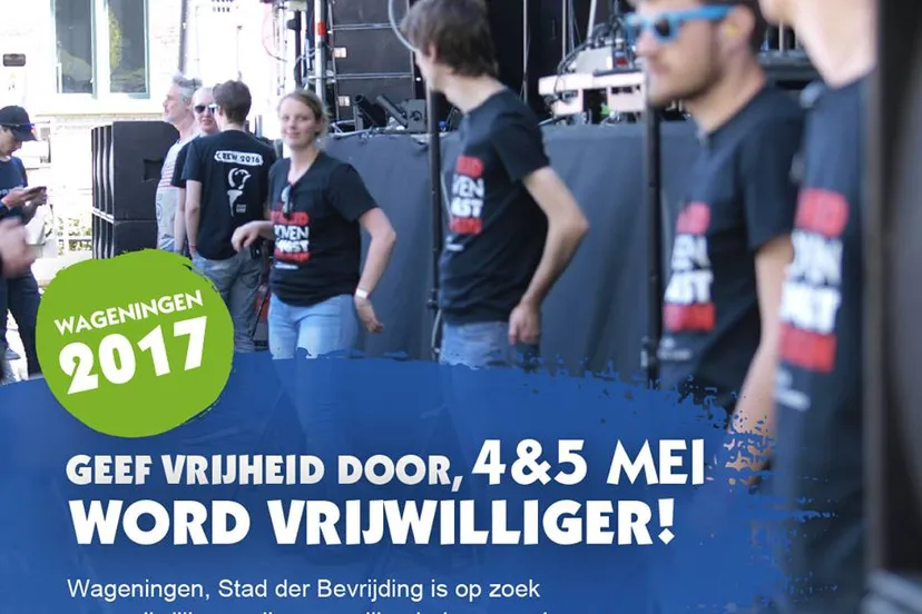 oproep vrijwilligers