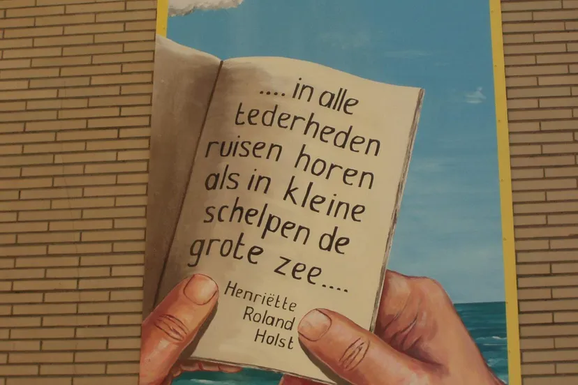 pozie aan de muur 2005 joke c bos