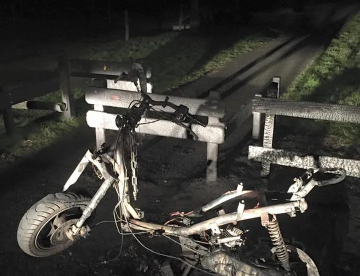 scooterbrand schaapsdrift