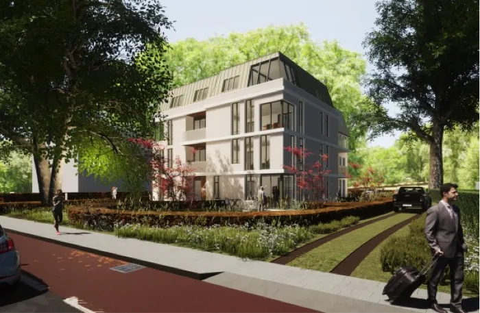 stationsweg 4 3d vanaf rechtsvoor met tuin