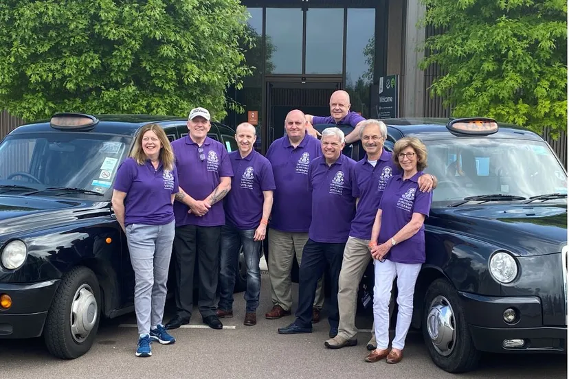 taxi charity volunteers