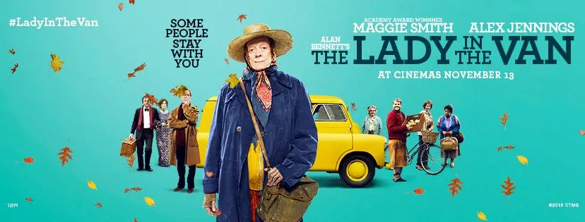 the lady in the van poster