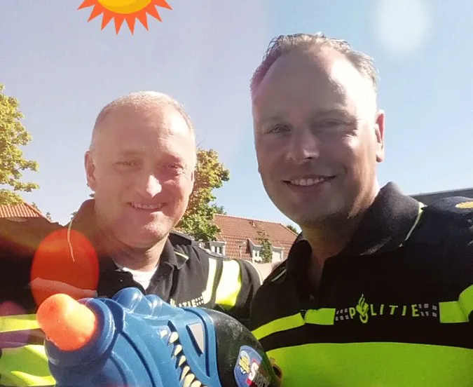 wijkagent waterpistool
