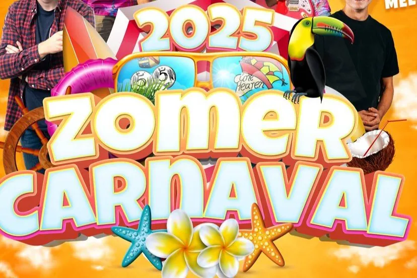 zomercarnaval 2025 poster top