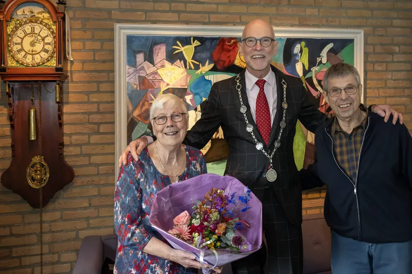 Echtpaar Van Gorkum-Bartelsman 60jr huwelijk - 2