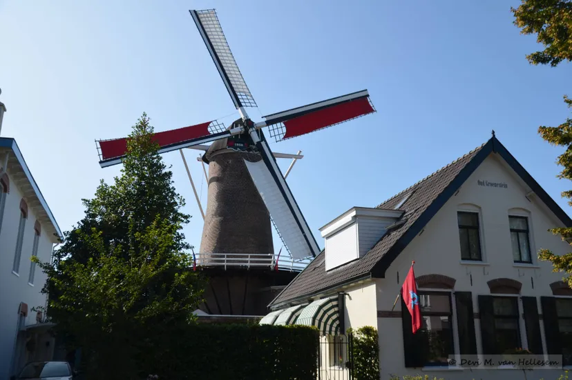 Renkumse Molen tijdens de Airborne (7)