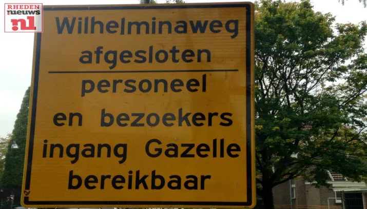 2015 10 06 afsluiting deel wilhelminaweg dieren 000